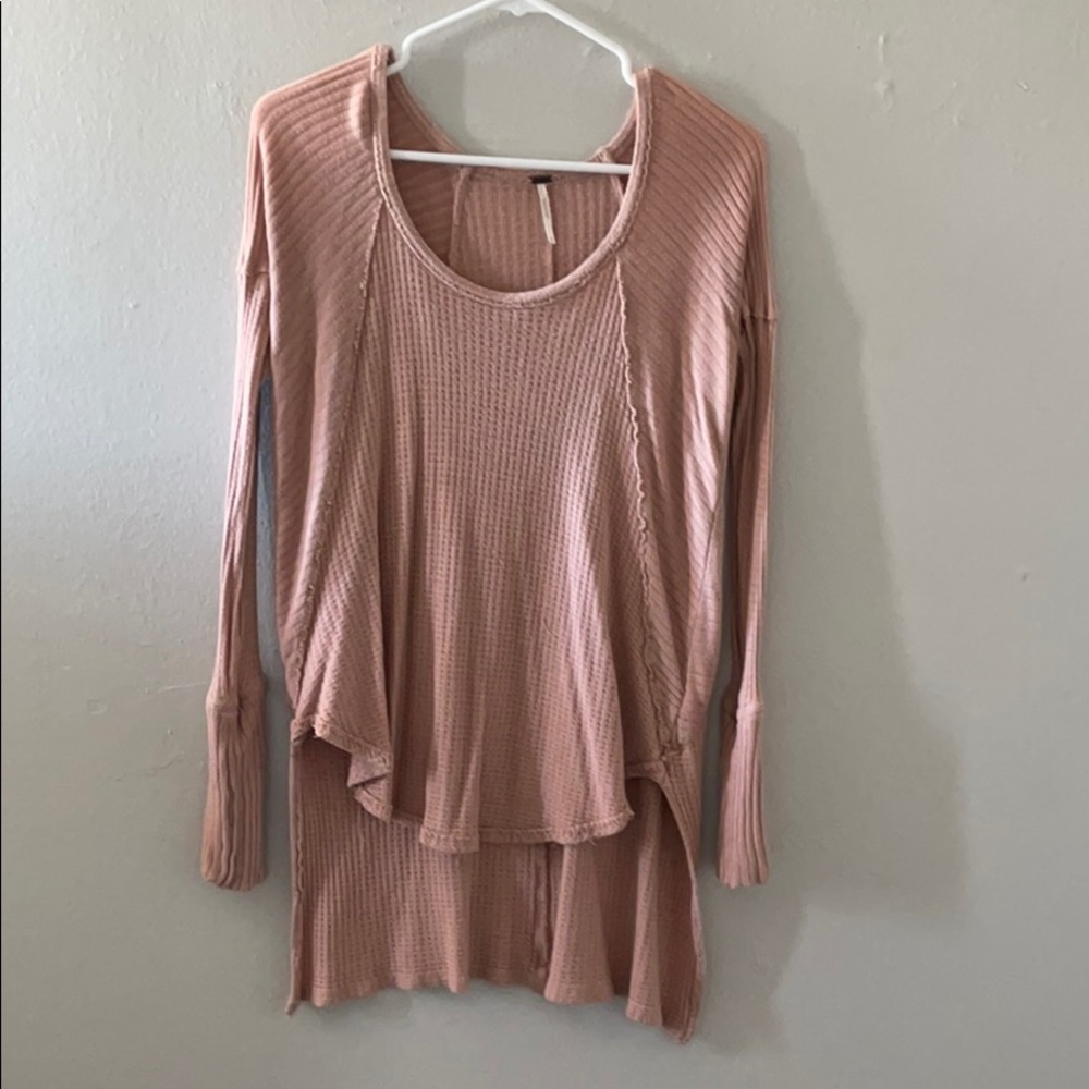 Free people waffle top
